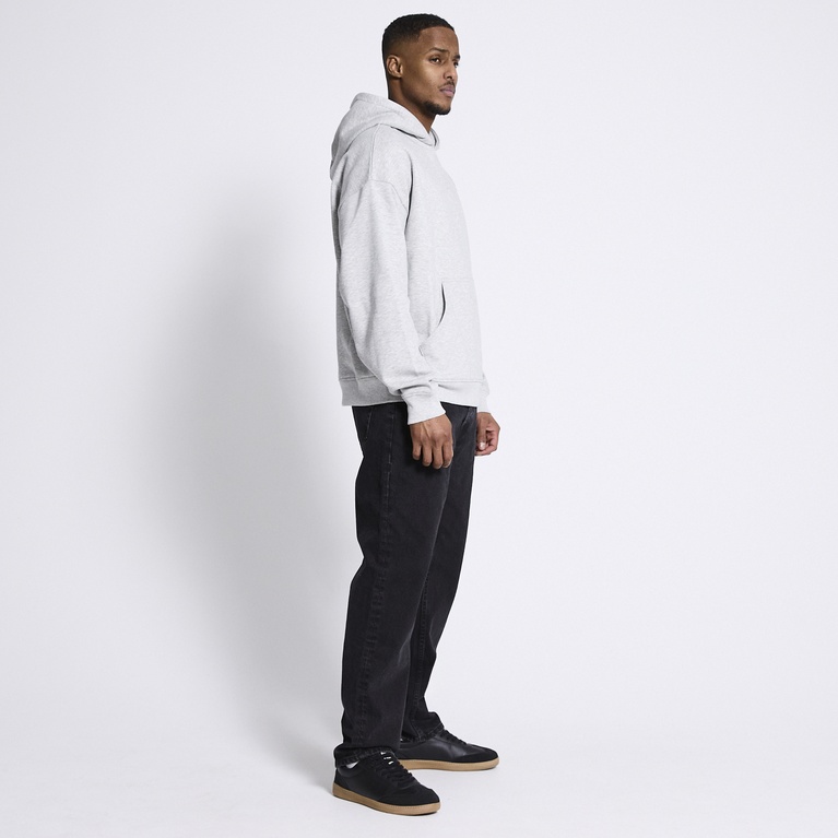Boxy hoodie "Luka" Grey Melange
